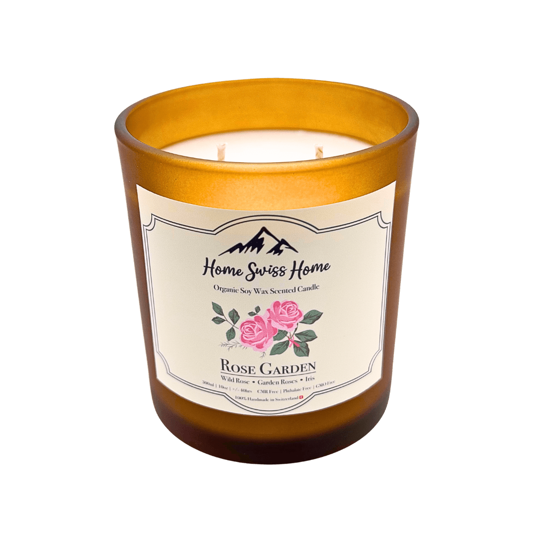 Rose Garden Scented Handmade Soy Candle