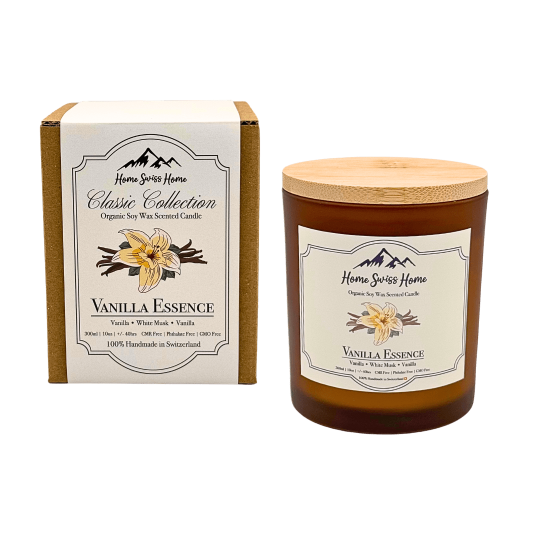 Vanilla Essence Scented Handmade Soy Candle