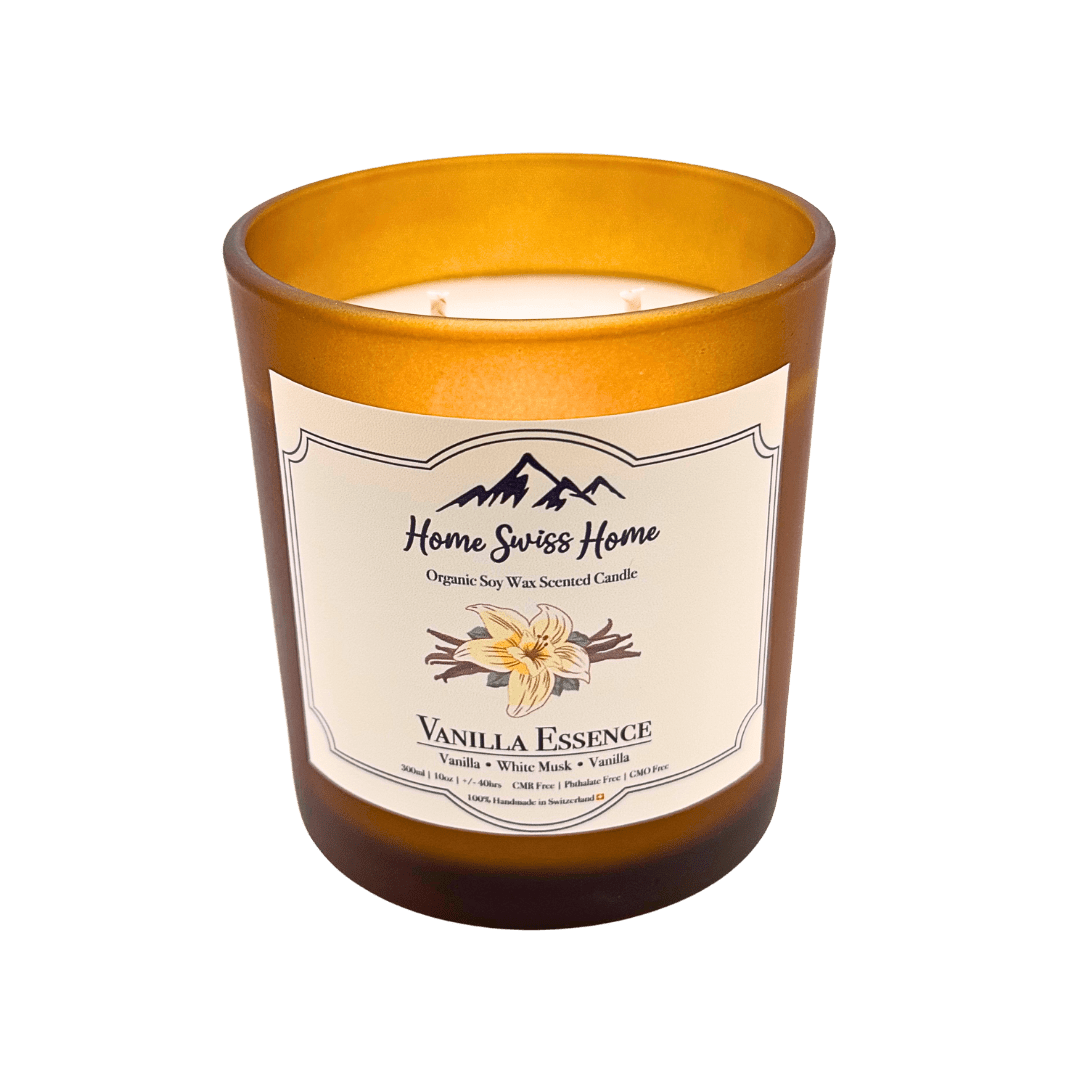 Vanilla Essence Scented Handmade Soy Candle