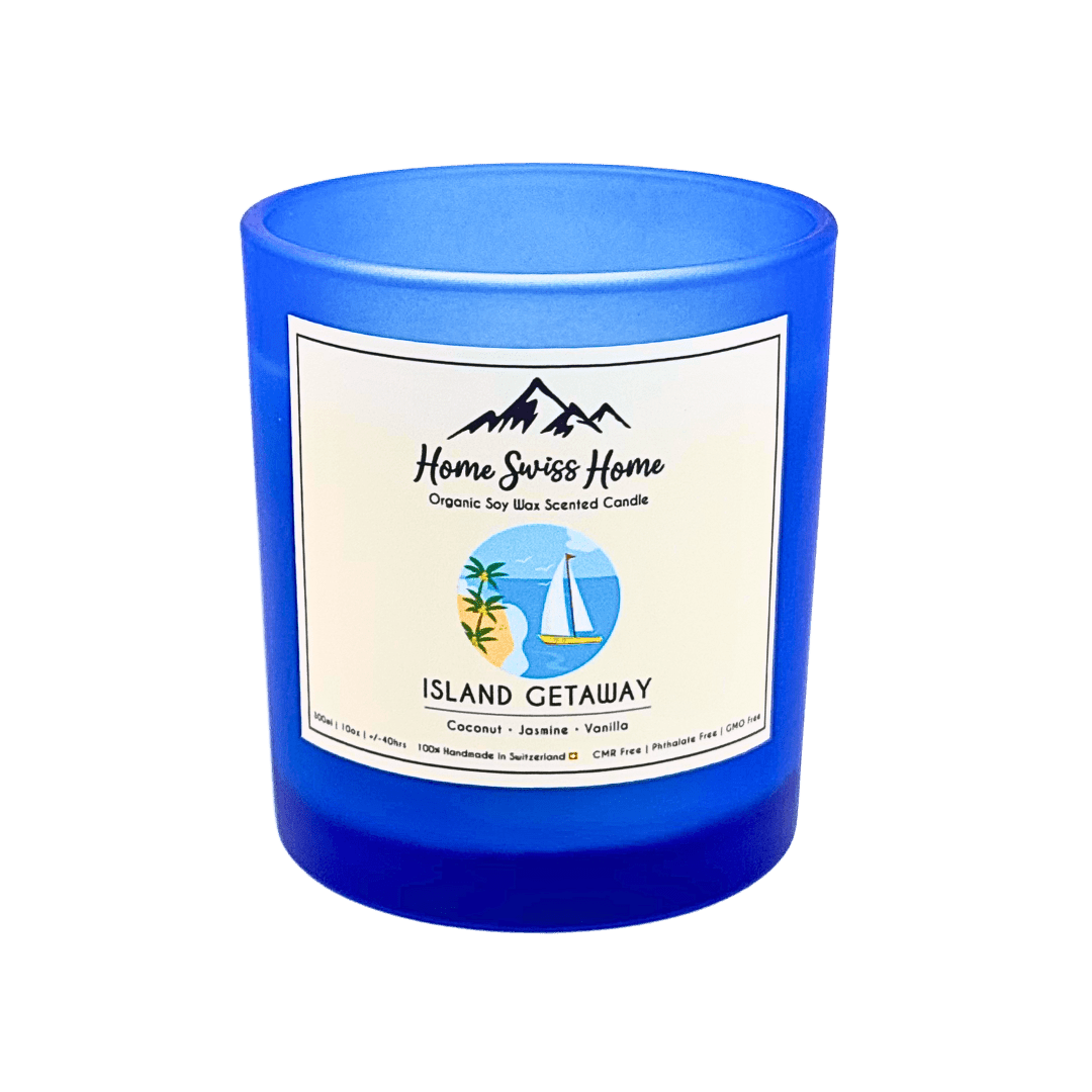 Island Getaway Scented Handmade Soy Candle