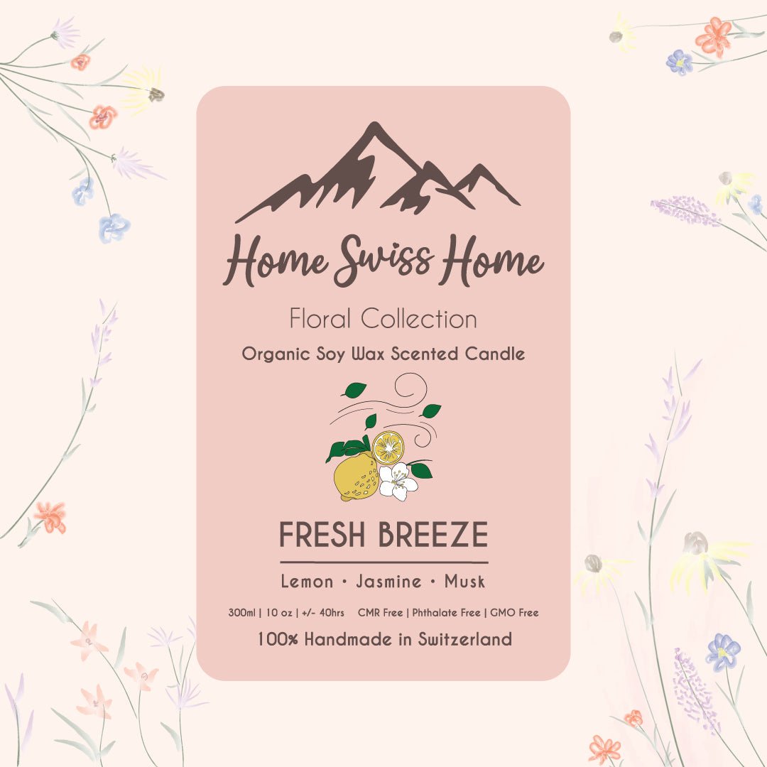 Bougie artisanale parfumée Fresh Breeze