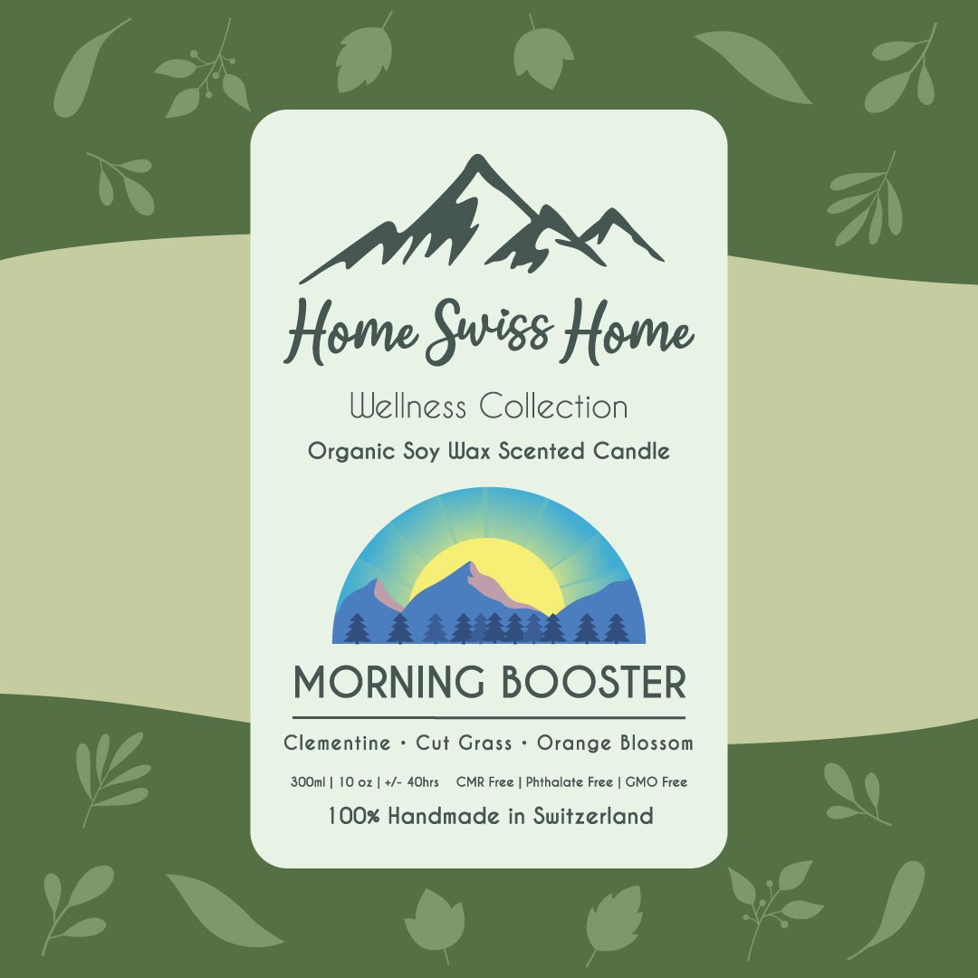 Morning Booster Scented Handmade Candle