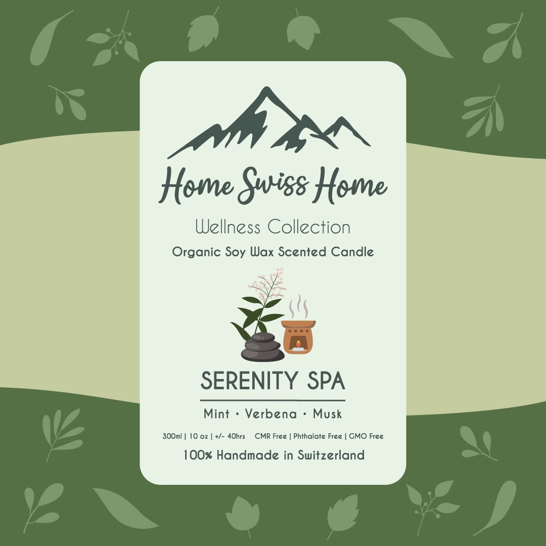 Serenity Spa Scented Handmade Candle