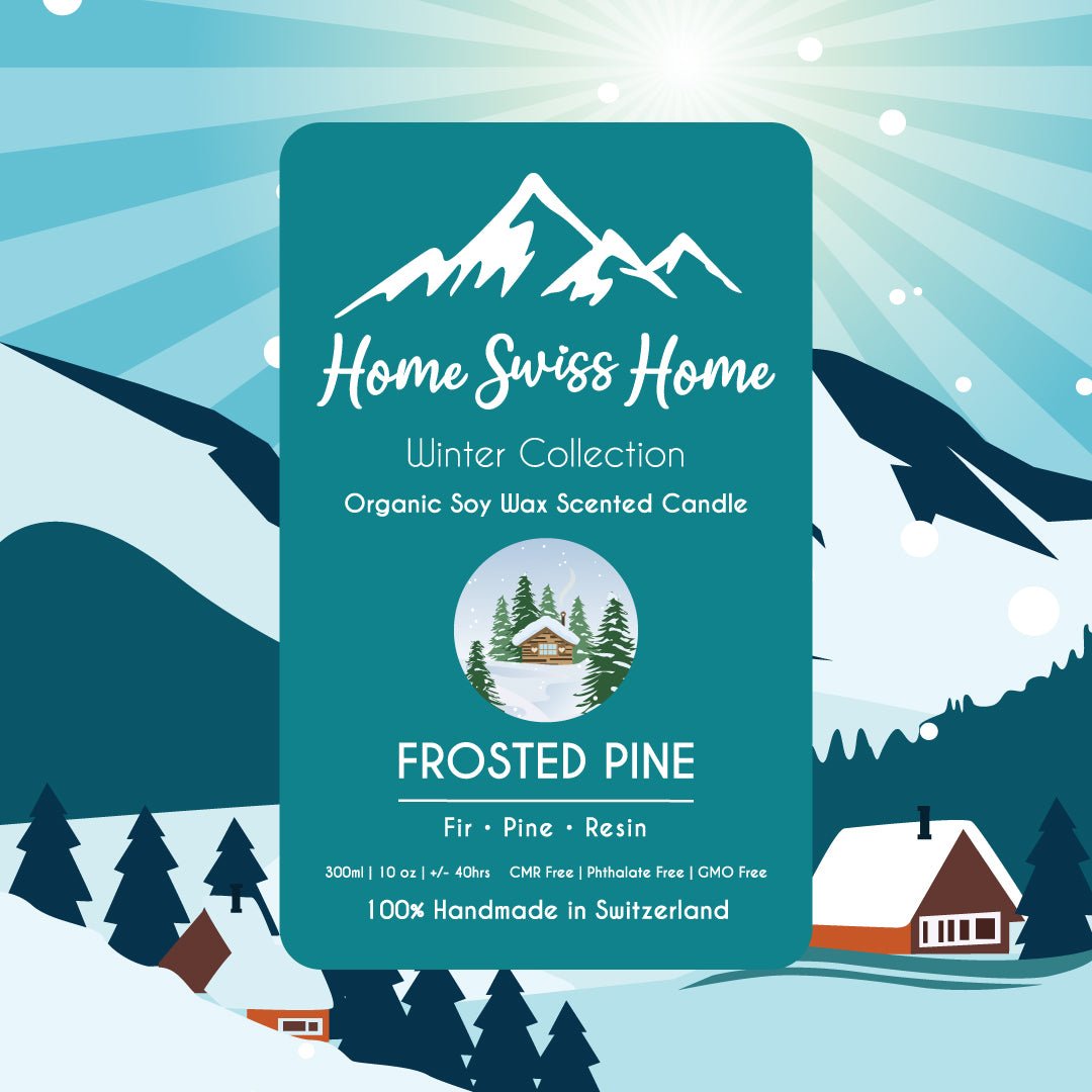 Handgemachte Kerze Frosted Pine