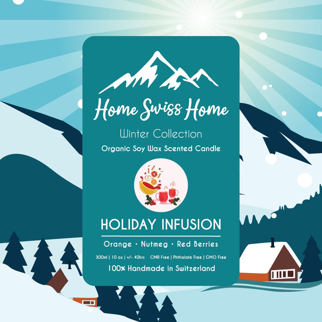 Holiday Infusion Scented Handmade Candle