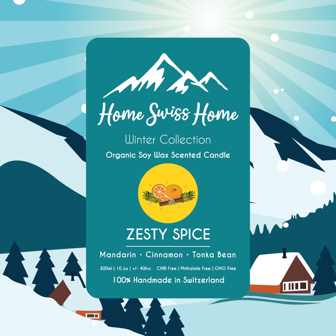 Bougie artisanale parfumée Zesty Spice