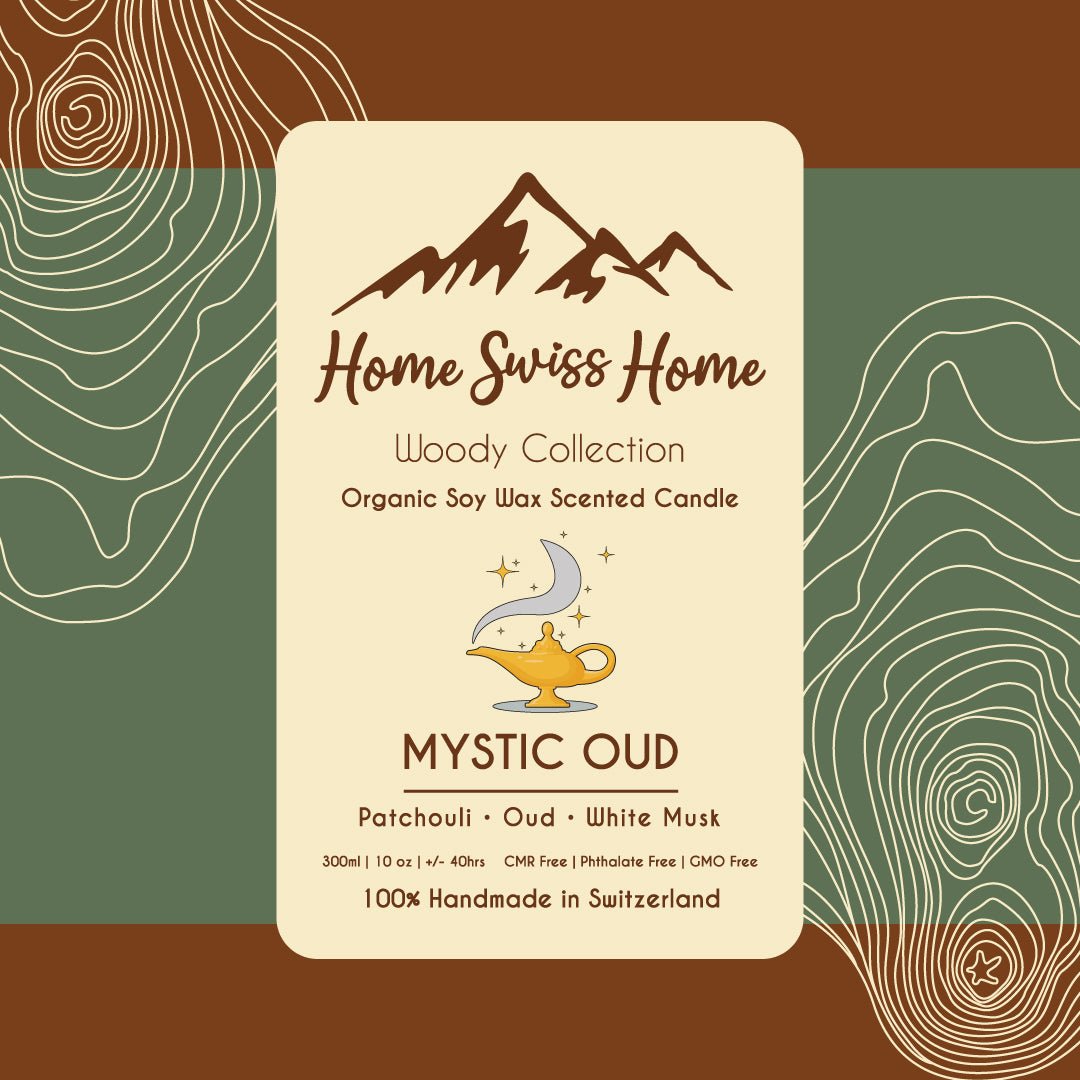 Mystic Oud Scented Handmade Candle