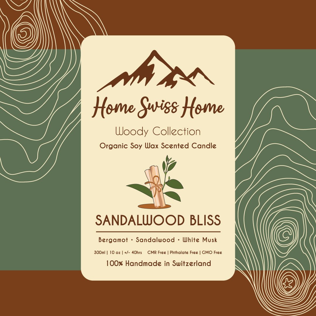 Bougie artisanale parfumée Sandalwood Bliss