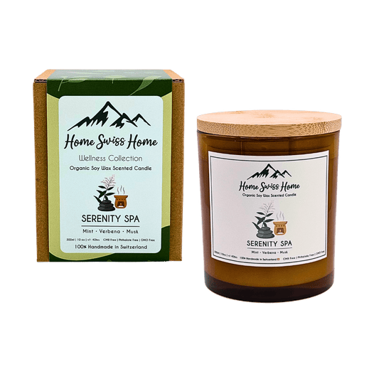 Serenity Spa Scented Handmade Candle