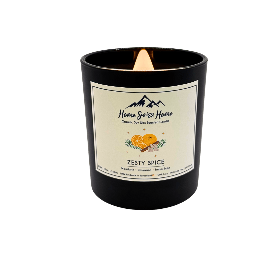 Zesty Spice Scented Handmade Candle