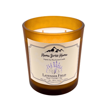 Lavender Fields Scented Handmade Soy Candle