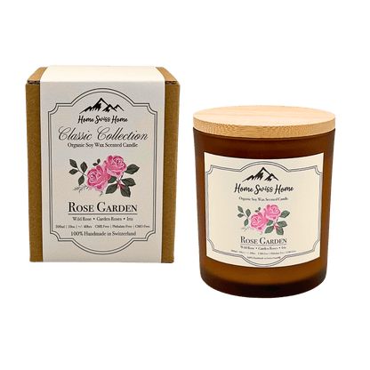 Rose Garden Scented Handmade Soy Candle