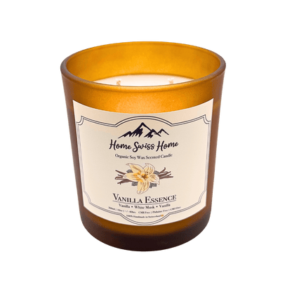 Vanilla Essence Scented Handmade Soy Candle