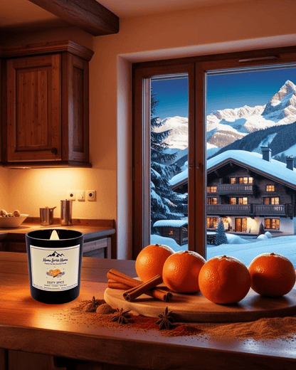 Bougie artisanale parfumée Zesty Spice