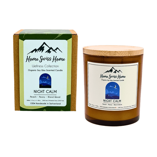 Night Calm Scented Handmade Candle