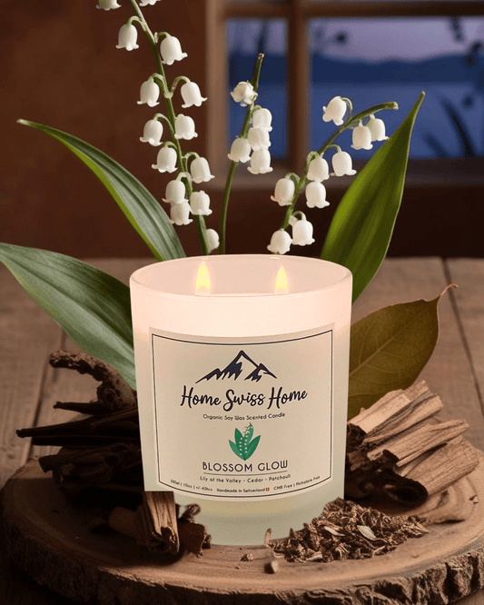 Blossom Glow Scented Handmade Candle