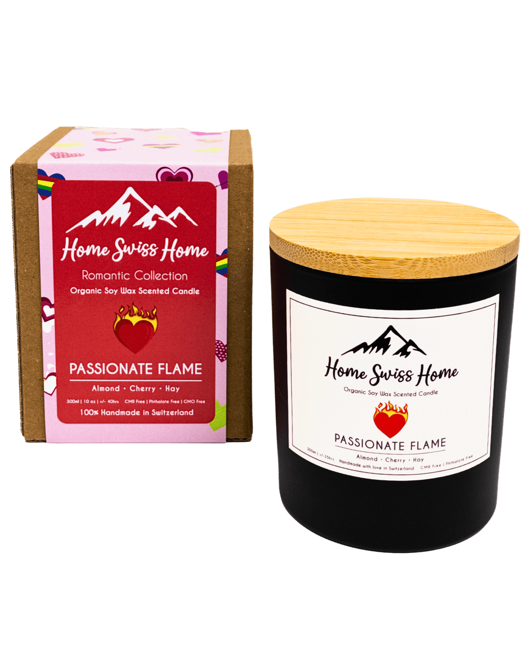 Passionate Flame Scented Handmade Candle