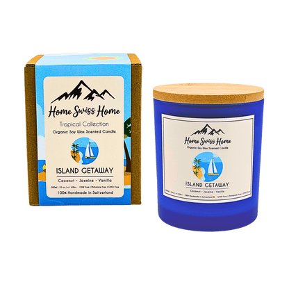 Island Getaway Scented Handmade Soy Candle