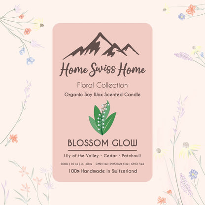 Blossom Glow Scented Handmade Soy Candle