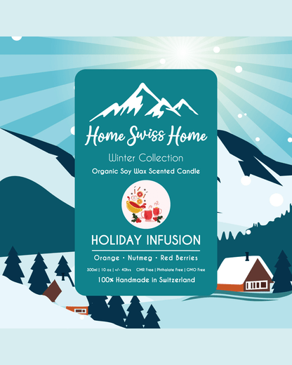 Holiday Infusion Scented Handmade Candle