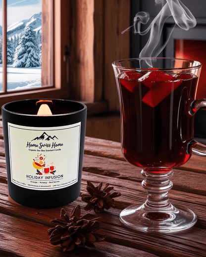 Holiday Infusion Scented Handmade Candle