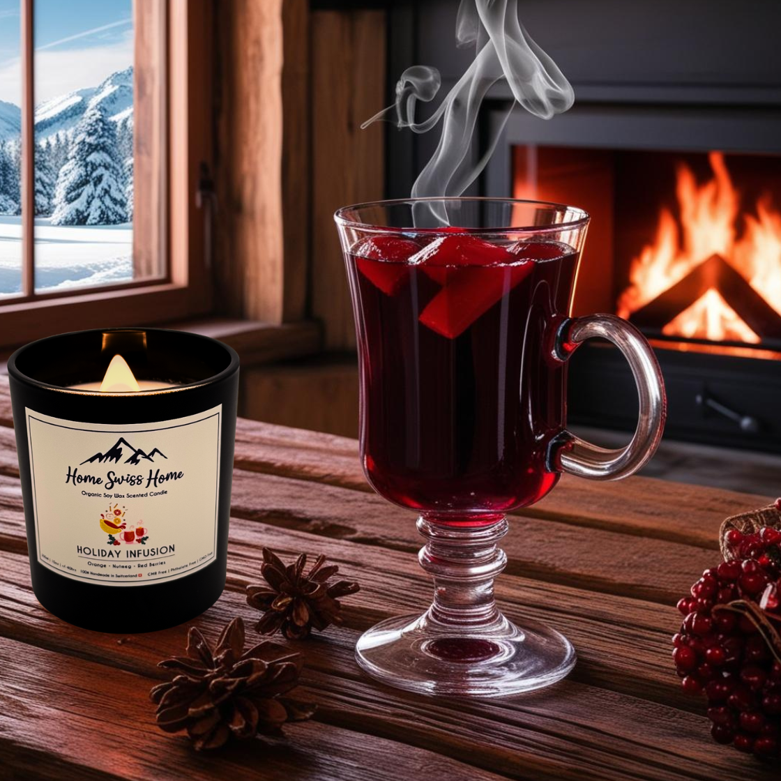 Handgemachte Duftkerze Holiday Infusion