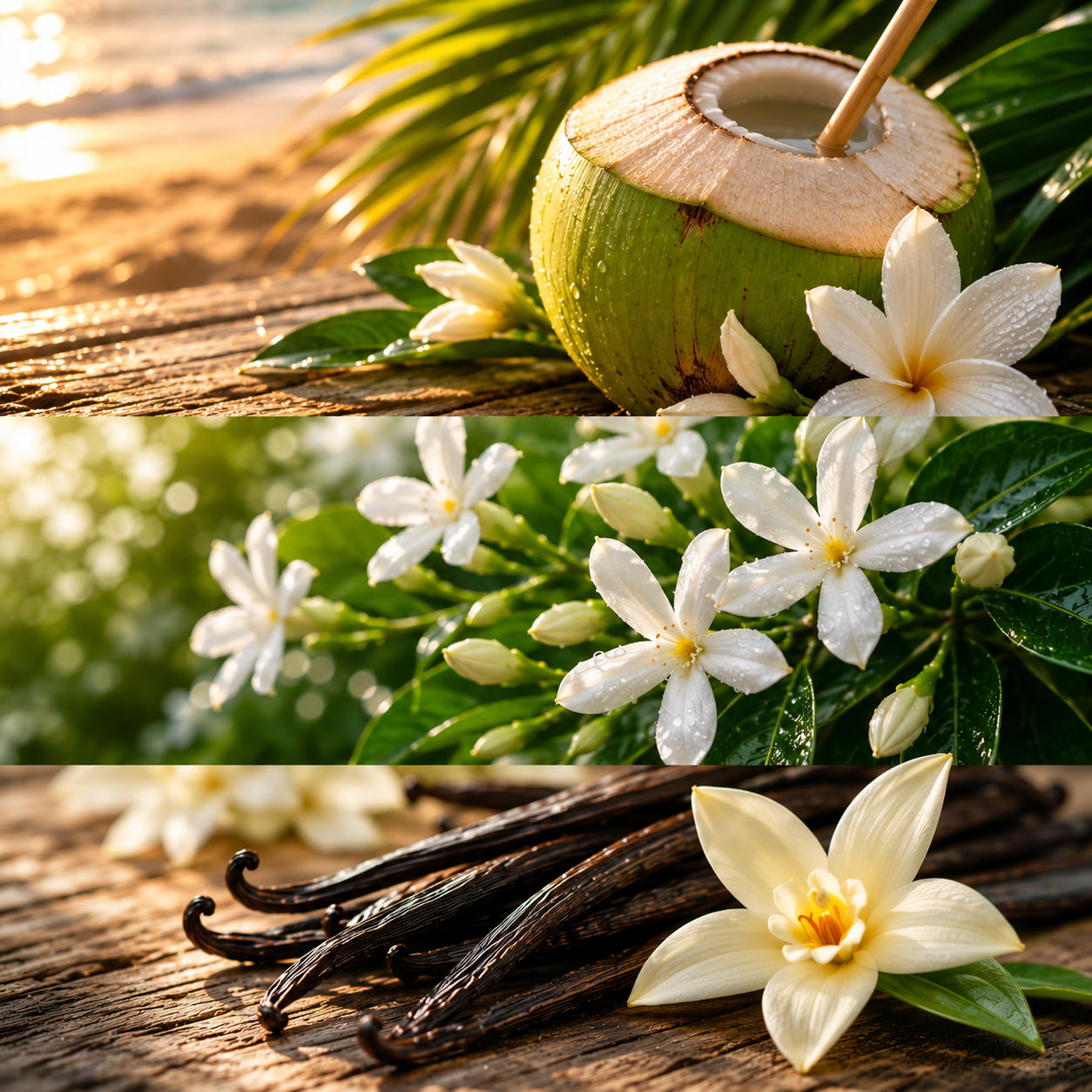 Island Getaway Scented Handmade Candle