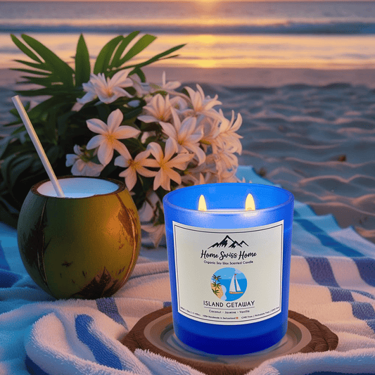 Island Getaway Scented Handmade Candle