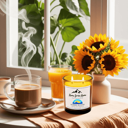Morning Booster Scented Handmade Candle