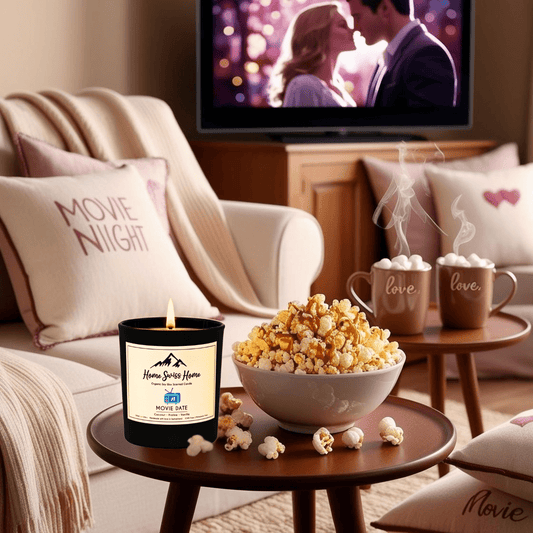 Bougie artisanale parfumée Movie Date