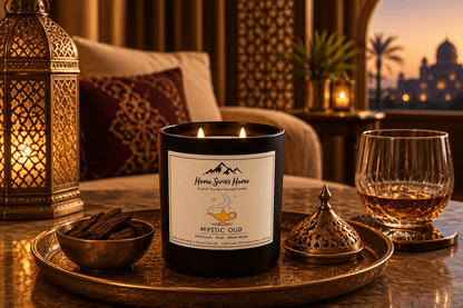 Mystic Oud Scented Handmade Candle