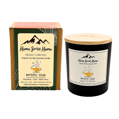 Mystic Oud Scented Handmade Candle