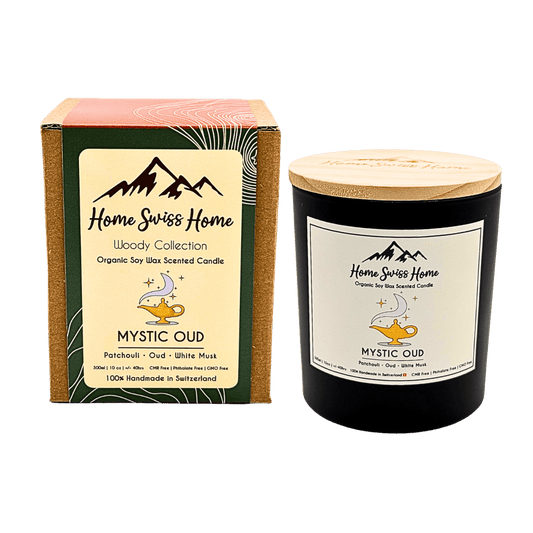 Mystic Oud Scented Handmade Candle