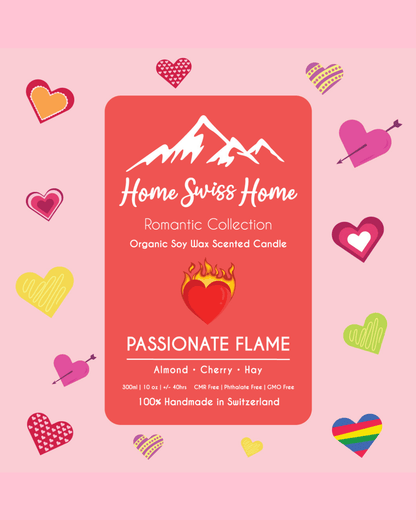 Passionate Flame Scented Handmade Candle