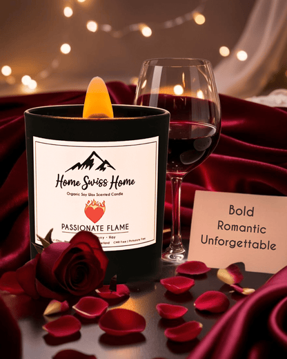 Passionate Flame Scented Handmade Candle