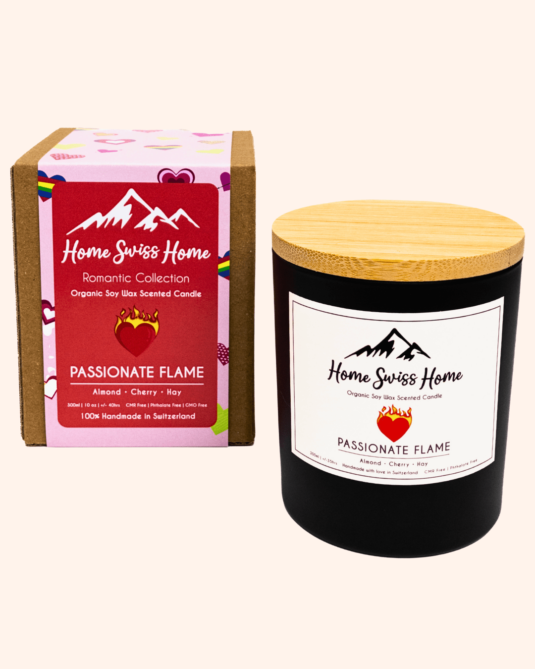 Passionate Flame Scented Handmade Candle