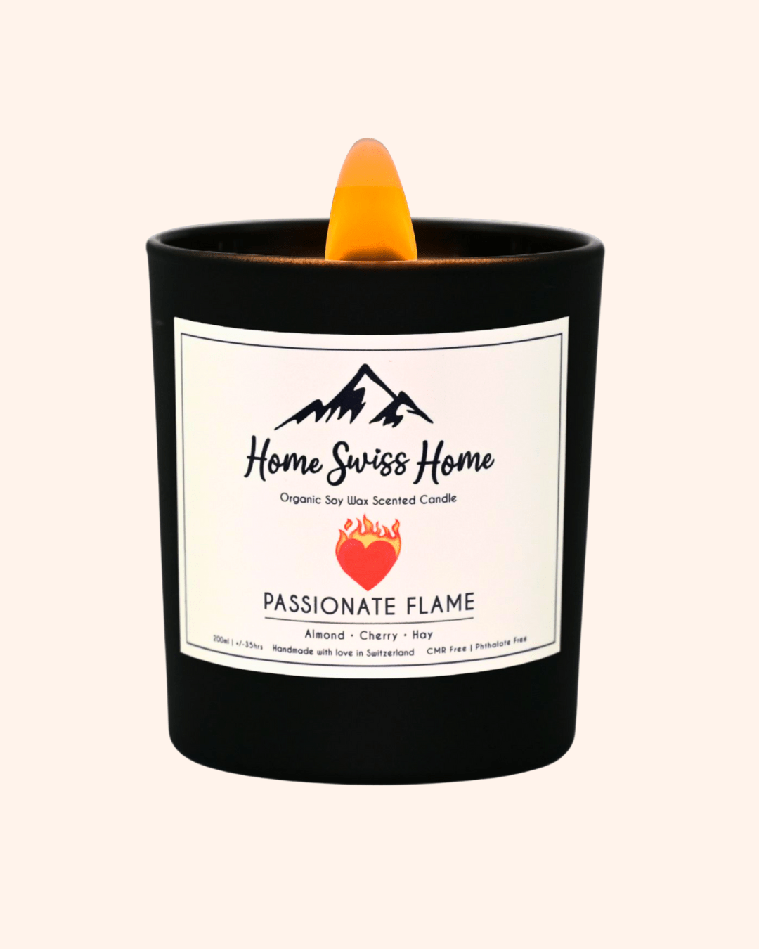Passionate Flame Scented Handmade Candle