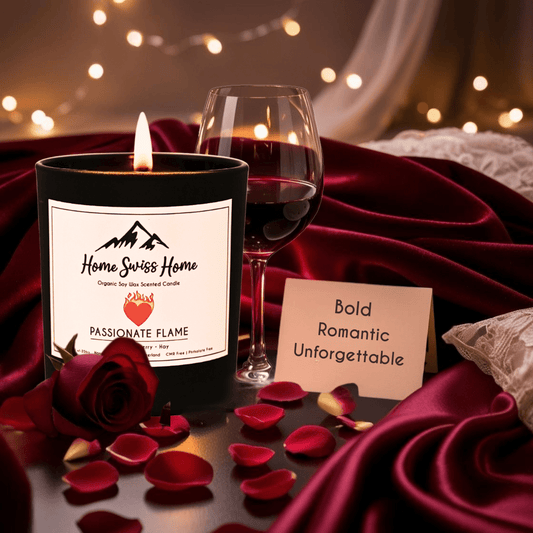 Bougie artisanale parfumée Passionate Flame