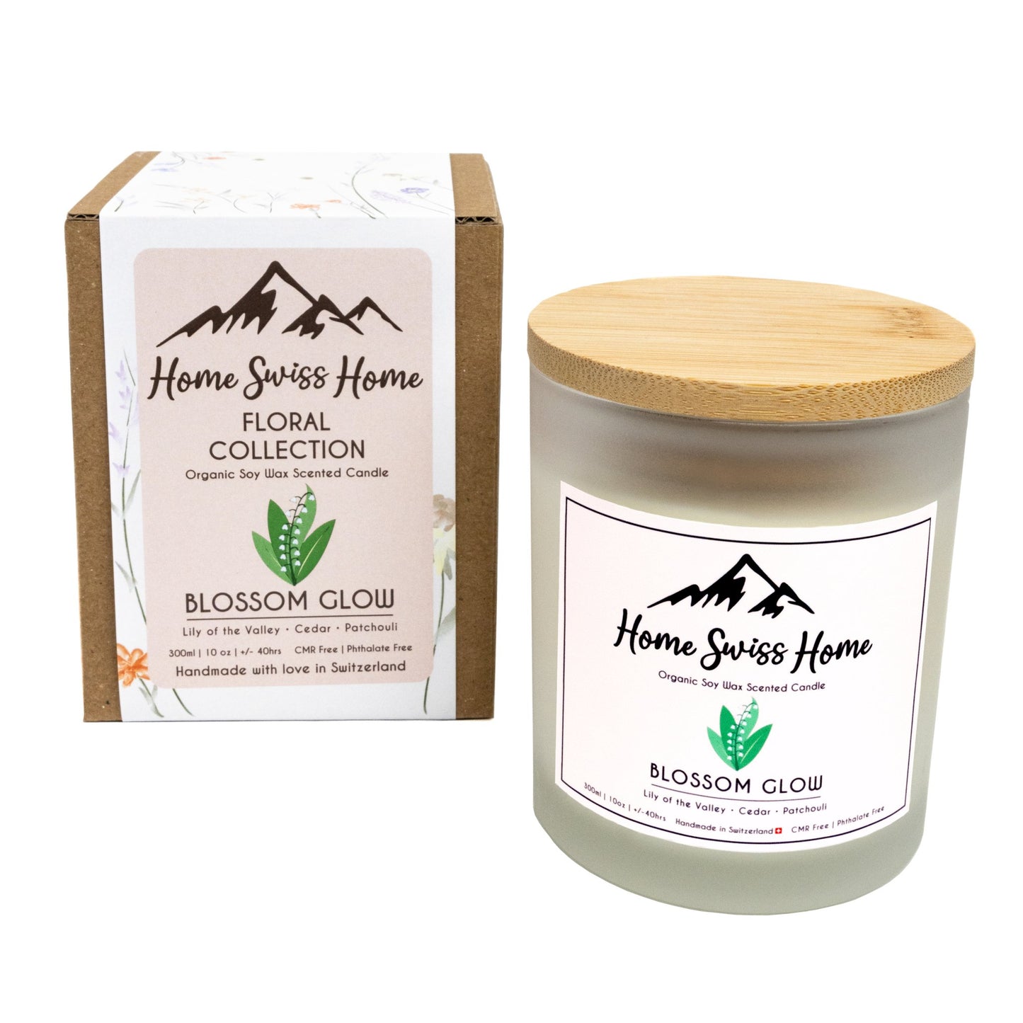 Blossom Glow Scented Handmade Soy Candle