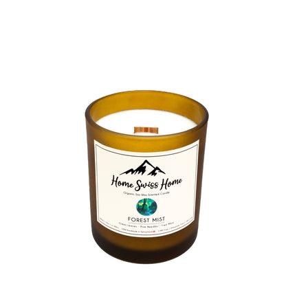 Forest Mist Scented Handmade Soy Candle
