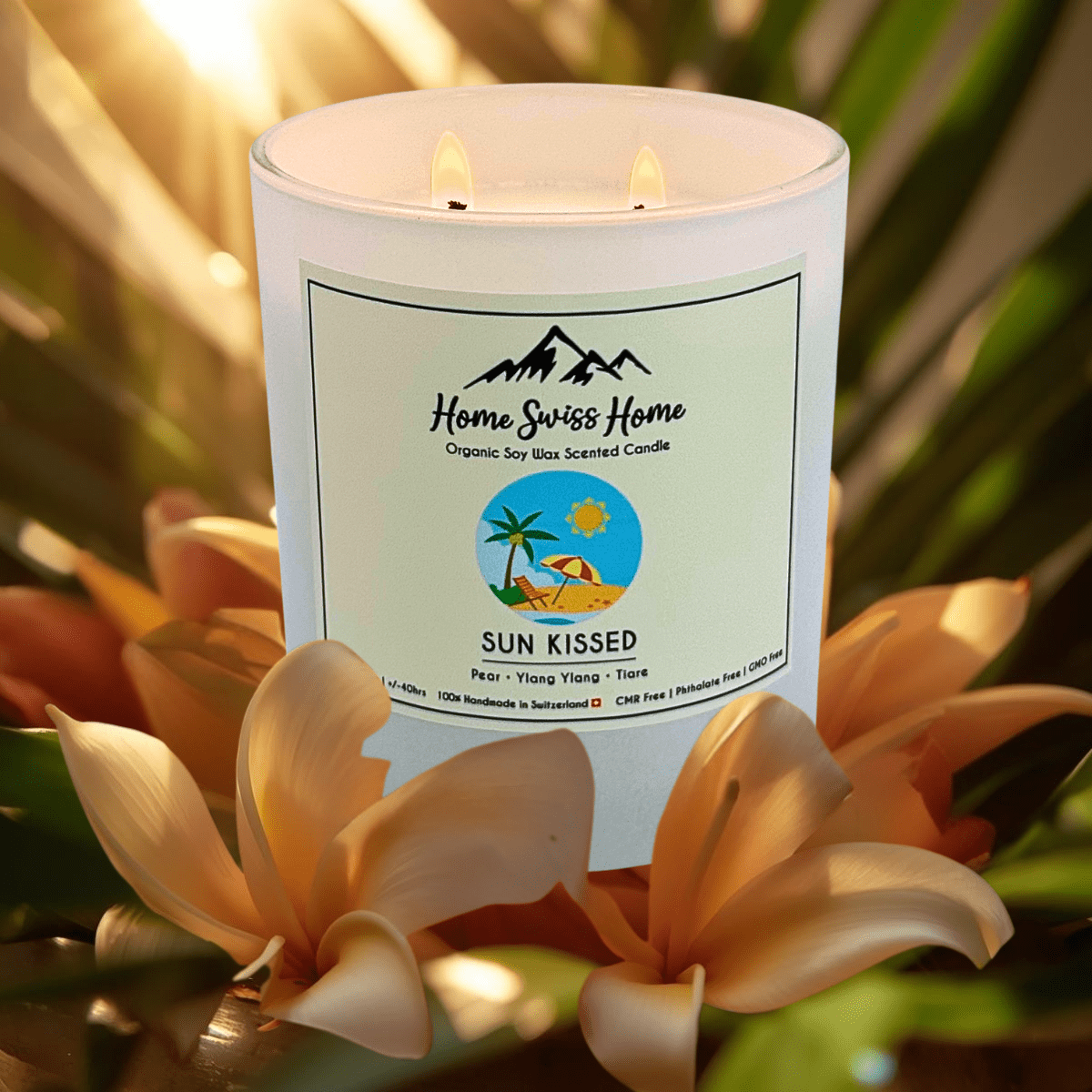 Sun Kissed Scented Handmade Candle