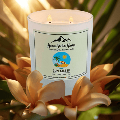 Sun Kissed Scented Handmade Candle