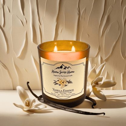 Vanilla Essence Scented Handmade Soy Candle